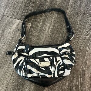 Y2k Small Zebra Shoulder Purse